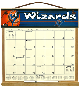 (image for) Washington Wizards Calendar Holder